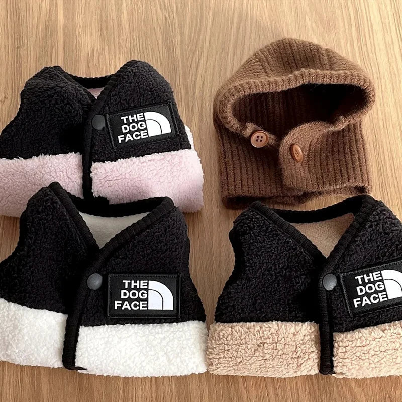 The Dog Face™  Fleece Dog Vest