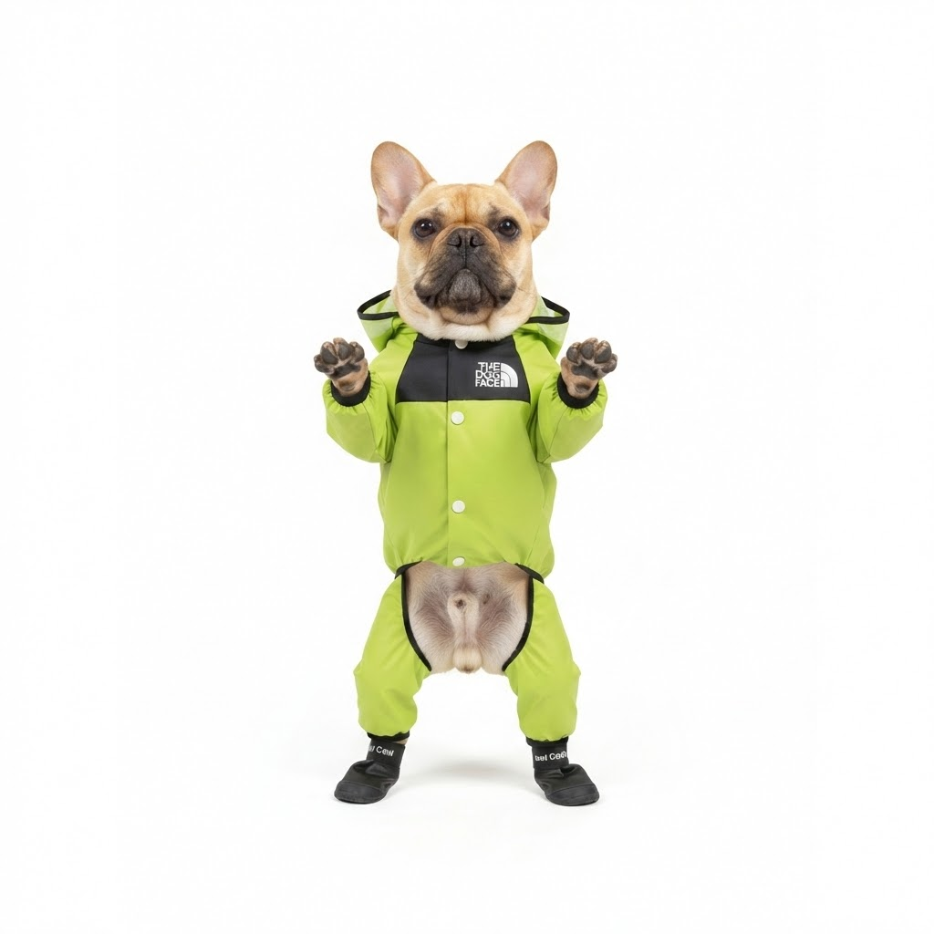 The Dog Face™ Waterproof Dog Raincoat